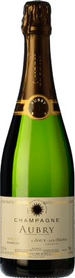 52,95 € Kostenloser Versand | Weißer Sekt Aubry Premier Cru Brut Reserve A.O.C. Champagne Champagner Frankreich Spätburgunder, Chardonnay, Pinot Meunier Flasche 75 cl