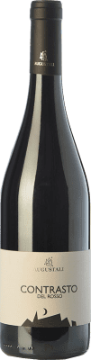 25,95 € Free Shipping | Red wine Augustali Contrasto del Rosso I.G.T. Terre Siciliane Sicily Italy Nero d'Avola Bottle 75 cl
