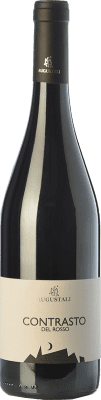 19,95 € Envio grátis | Vinho tinto Augustali Contrasto del Rosso I.G.T. Terre Siciliane Sicília Itália Nero d'Avola Garrafa 75 cl