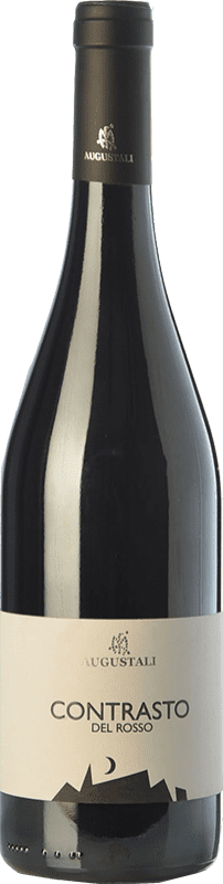 19,95 € Free Shipping | Red Wine Augustali Contrasto I.G.T. Terre Siciliane Sicily Italy Nero d'Avola Bottle 75 cl