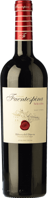 7,95 € 免费送货 | 红酒 Avelino Vegas Fuentespina Selección 岁 D.O. Ribera del Duero 卡斯蒂利亚莱昂 西班牙 Tempranillo 瓶子 75 cl