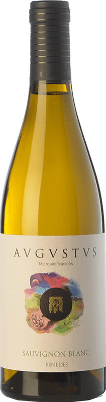 13,95 € Kostenloser Versand | Weißwein Augustus Microvinificacions D.O. Penedès Katalonien Spanien Sauvignon Weiß Flasche 75 cl