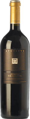 28,95 € Free Shipping | Red wine Augustus Trajanus Crianza D.O. Penedès Catalonia Spain Merlot, Cabernet Sauvignon, Cabernet Franc Bottle 75 cl