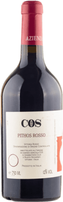 19,95 € Free Shipping | Red wine Cos Pithos Rosso D.O.C. Vittoria Sicily Italy Nero d'Avola, Frappato Bottle 75 cl