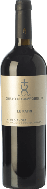 28,95 € Kostenloser Versand | Rotwein Cristo di Campobello Lu Patri I.G.T. Terre Siciliane Sizilien Italien Nero d'Avola 75 cl