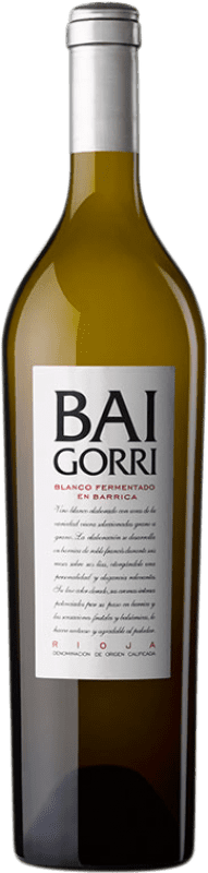 18,95 € Spedizione Gratuita | Vino bianco Baigorri Fermentado en Barrica Crianza D.O.Ca. Rioja La Rioja Spagna Viura Bottiglia 75 cl