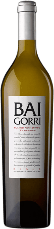 19,95 € Envío gratis | Vino Blanco Baigorri Fermentado en Barrica D.O.Ca. Rioja La Rioja España Viura Botella 75 cl