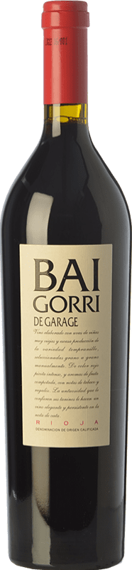 55,95 € Envío gratis | Vino tinto Baigorri Garage Crianza D.O.Ca. Rioja La Rioja España Tempranillo Botella 75 cl