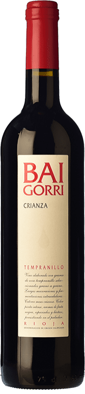 15,95 € Envoi gratuit | Vin Rouge Baigorri Crianza D.O.Ca. Rioja La Rioja Espagne Tempranillo 75 cl