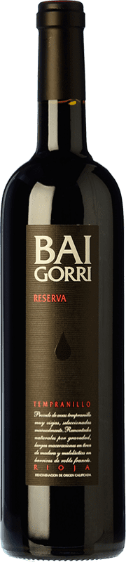 22,95 € Kostenloser Versand | Rotwein Baigorri Reserve D.O.Ca. Rioja La Rioja Spanien Tempranillo Magnum-Flasche 1,5 L