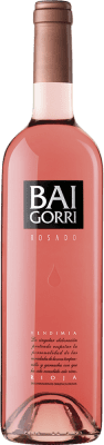 9,95 € Envío gratis | Vino rosado Baigorri D.O.Ca. Rioja La Rioja España Tempranillo, Garnacha Botella 75 cl