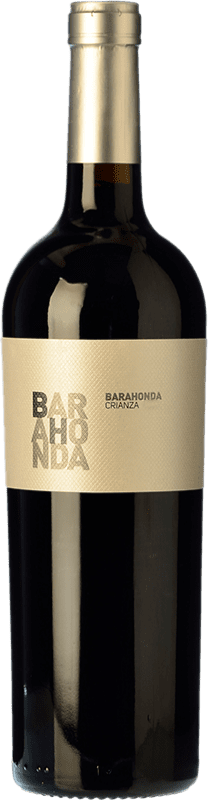 14,95 € Envío gratis | Vino tinto Barahonda Crianza D.O. Yecla Región de Murcia España Syrah, Monastrell, Petit Verdot Botella 75 cl