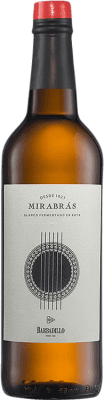 18,95 € Envío gratis | Vino blanco Barbadillo Mirabrás I.G.P. Vino de la Tierra de Cádiz Andalucía España Palomino Fino Botella 75 cl