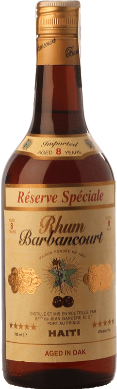 25,95 € Kostenloser Versand | Rum Barbancourt Spéciale Reserve Haiti 8 Jahre Flasche 70 cl