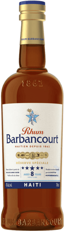 27,95 € Envío gratis | Ron Barbancourt Spéciale Reserva Haití 8 Años Botella 70 cl