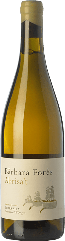 24,95 € Envio grátis | Vinho branco Bàrbara Forés Abrisa't D.O. Terra Alta Catalunha Espanha Grenache Branca Garrafa 75 cl