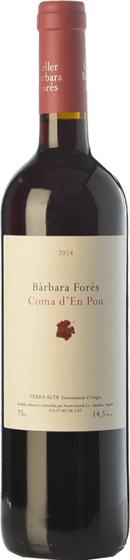 24,95 € Free Shipping | Red wine Bàrbara Forés Coma d'en Pou Aged D.O. Terra Alta Catalonia Spain Syrah, Grenache, Carignan Bottle 75 cl