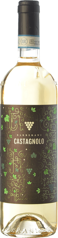 14,95 € 免费送货 | 白葡萄酒 Barberani Castagnolo Classico Superiore D.O.C. Orvieto 翁布里亚 意大利 Chardonnay — 莎当妮, Riesling — 雷司令, Procanico — 普罗卡尼科, Grechetto — 格雷凯托 Eco — 生态 有机 天然 瓶装 75 cl