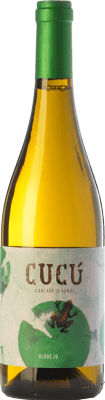 14,95 € Kostenloser Versand | Weißwein Barco del Corneta Cucú Alterung I.G.P. Vino de la Tierra de Castilla y León Kastilien und León Spanien Verdejo Flasche 75 cl