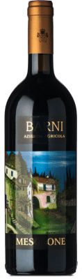 17,95 € Spedizione Gratuita | Vino rosso Barni Mesolone D.O.C. Coste della Sesia Piemonte Italia Croatina Bottiglia 75 cl