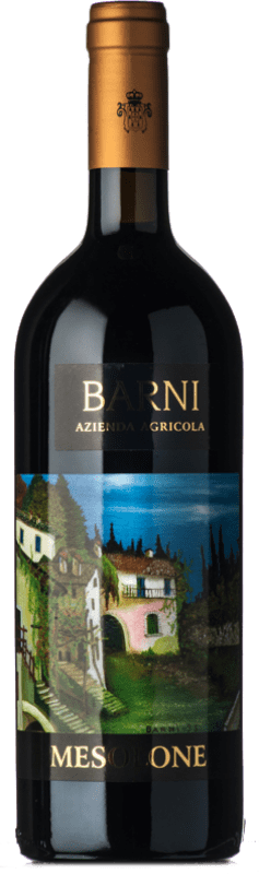 16,95 € Envío gratis | Vino tinto Barni Mesolone D.O.C. Coste della Sesia Piemonte Italia Croatina Botella 75 cl