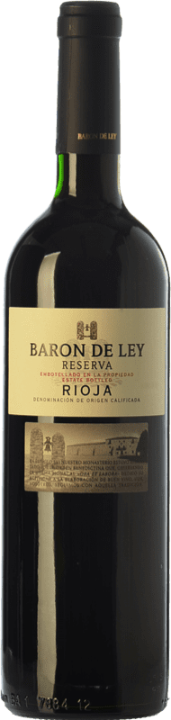 14,95 € Free Shipping | Red wine Barón de Ley Reserve D.O.Ca. Rioja The Rioja Spain Tempranillo Bottle 75 cl