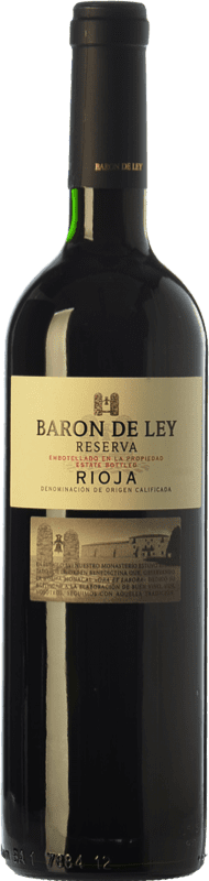 14,95 € Envoi gratuit | Vin rouge Barón de Ley Réserve D.O.Ca. Rioja La Rioja Espagne Tempranillo Bouteille 75 cl