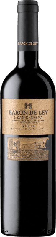24,95 € Free Shipping | Red wine Barón de Ley Grand Reserve D.O.Ca. Rioja The Rioja Spain Tempranillo Bottle 75 cl