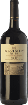 116,95 € Spedizione Gratuita | Vino rosso Barón de Ley Riserva D.O.Ca. Rioja La Rioja Spagna Tempranillo Bottiglia Speciale 5 L