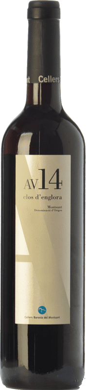 32,95 € 免费送货 | 红酒 Baronia Clos d'Englora AV 14 岁 D.O. Montsant 加泰罗尼亚 西班牙 Merlot, Syrah, Grenache, Cabernet Sauvignon, Carignan, Cabernet Franc 瓶子 75 cl