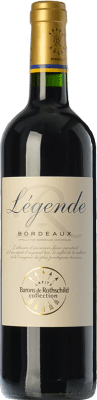 9,95 € Kostenloser Versand | Rotwein Barons de Rothschild Légende Collection — Kollektion Jung A.O.C. Bordeaux Bordeaux Frankreich Merlot, Cabernet Sauvignon, Cabernet Franc Flasche 75 cl