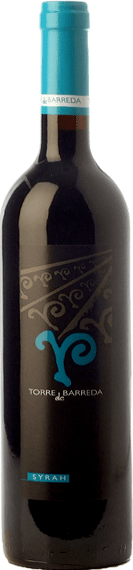 8,95 € Envío gratis | Vino tinto Barreda Torre Joven I.G.P. Vino de la Tierra de Castilla Castilla la Mancha España Syrah Botella 75 cl