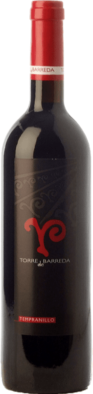 10,95 € Free Shipping | Red wine Barreda Torre de Barreda Joven I.G.P. Vino de la Tierra de Castilla Castilla la Mancha Spain Tempranillo Bottle 75 cl