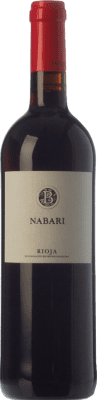 7,95 € Envoi gratuit | Vin rouge Basagoiti Nabari Jeune D.O.Ca. Rioja La Rioja Espagne Tempranillo, Grenache Bouteille 75 cl