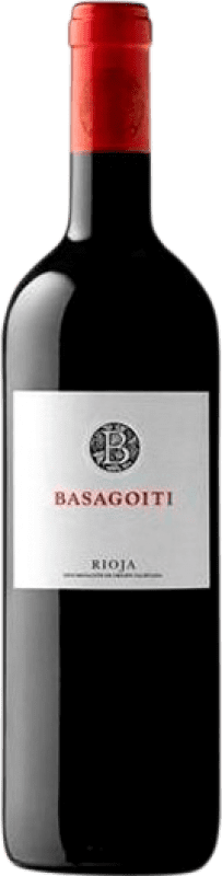 15,95 € Бесплатная доставка | Красное вино Basagoiti старения D.O.Ca. Rioja Ла-Риоха Испания Tempranillo, Grenache бутылка 75 cl