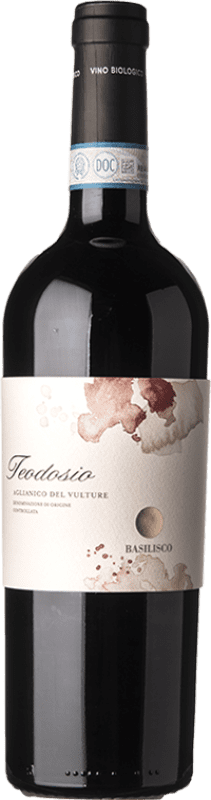 19,95 € Бесплатная доставка | Красное вино Basilisco Teodosio D.O.C. Aglianico del Vulture Базиликата Италия Aglianico бутылка 75 cl