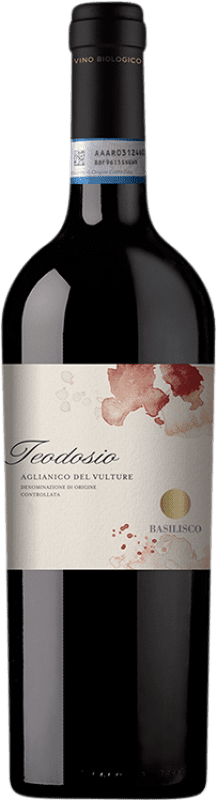 15,95 € Free Shipping | Red wine Basilisco Teodosio D.O.C. Aglianico del Vulture Basilicata Italy Aglianico Bottle 75 cl