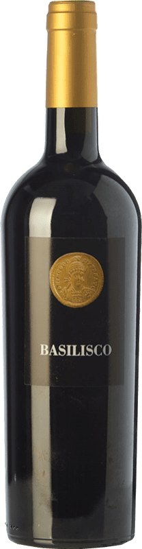 28,95 € Envio grátis | Vinho tinto Basilisco D.O.C. Aglianico del Vulture Basilicata Itália Aglianico Garrafa 75 cl