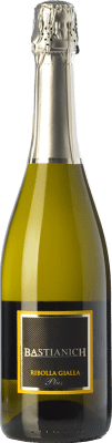 19,95 € Envio grátis | Espumante branco Bastianich Plus I.G.T. Vino Spumante di Qualità Itália Ribolla Gialla Garrafa 75 cl