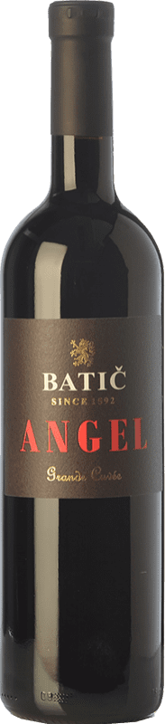 39,95 € Free Shipping | Red wine Batič Angel Grand Cuvée Aged I.G. Valle de Vipava Valley of Vipava Slovenia Merlot, Cabernet Sauvignon, Cabernet Franc Bottle 75 cl