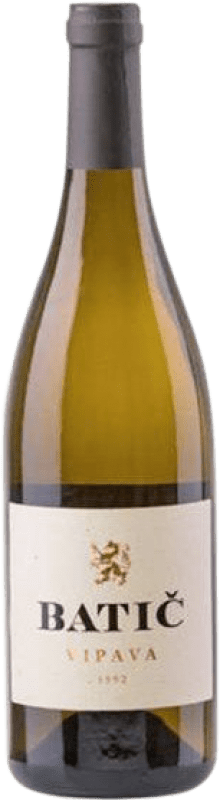 32,95 € Бесплатная доставка | Белое вино Batič старения I.G. Valle de Vipava Долина Випава Словения Pinela бутылка 75 cl