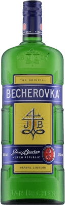 28,95 € Envío gratis | Licor de Hierbas Becherovka República Checa 1 L