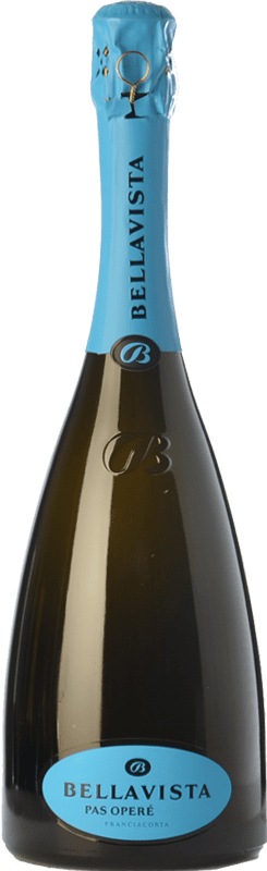 64,95 € 免费送货 | 白起泡酒 Bellavista Pas Operè D.O.C.G. Franciacorta 伦巴第 意大利 Pinot Black, Chardonnay 瓶子 75 cl