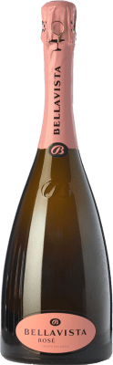 67,95 € Бесплатная доставка | Розовое игристое Bellavista Rosé D.O.C.G. Franciacorta Ломбардии Италия Pinot Black, Chardonnay бутылка 75 cl