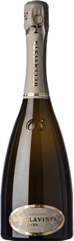 62,95 € Envoi gratuit | Vin Mousseux Blanc Bellavista Satèn D.O.C.G. Franciacorta Lombardia Italie Chardonnay Bouteille 75 cl