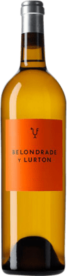 54,95 € Бесплатная доставка | Белое вино Belondrade Lurton старения D.O. Rueda Кастилия-Леон Испания Verdejo бутылка 75 cl