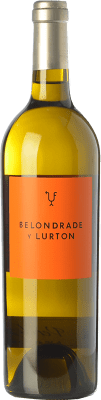 122,95 € Kostenloser Versand | Weißwein Belondrade Lurton Alterung D.O. Rueda Kastilien und León Spanien Verdejo Magnum-Flasche 1,5 L