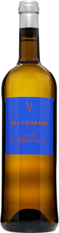 23,95 € 免费送货 | 白酒 Belondrade Quinta Apolonia 岁 I.G.P. Vino de la Tierra de Castilla y León 卡斯蒂利亚莱昂 西班牙 Verdejo 瓶子 75 cl