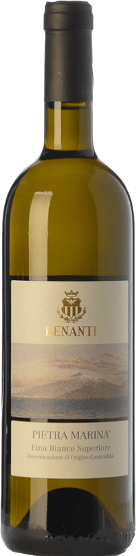 106,95 € Бесплатная доставка | Белое вино Benanti Pietramarina D.O.C. Etna Сицилия Италия Carricante бутылка 75 cl