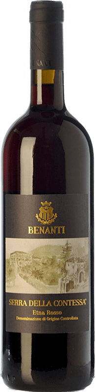 43,95 € 免费送货 | 红酒 Benanti Serra della Contessa D.O.C. Etna 西西里岛 意大利 Nerello Mascalese, Nerello Cappuccio 瓶子 75 cl